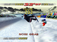 une photo d'Ã©cran de 1080 Snowboarding sur Nintendo 64